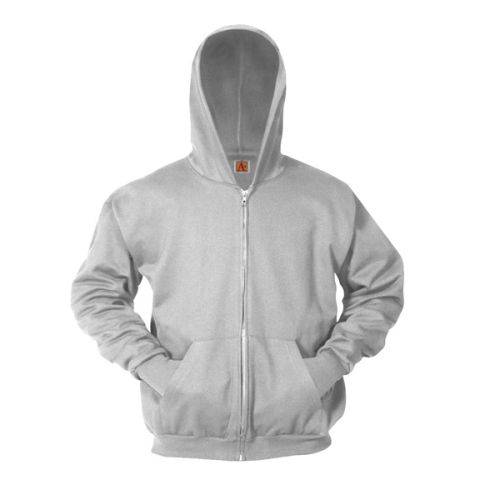 SAS Full Zip Hooded Grey Sweatshirt 
