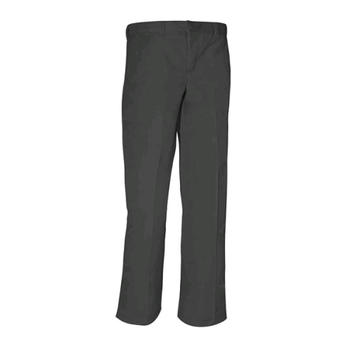 Boy's Flat Front Bi-Blend Pant Dark Heather Regular