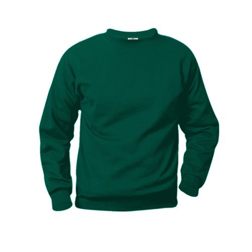 Crew Neck Pullover Sweatshirt Hunter