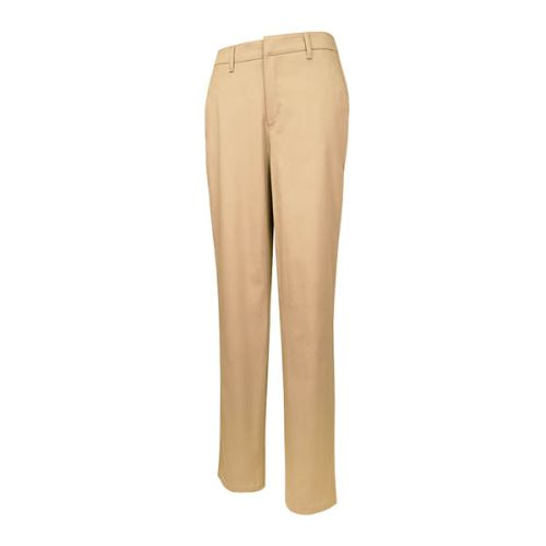GIRLS MVP Modern Fit Flat Front Pant Khaki Junior