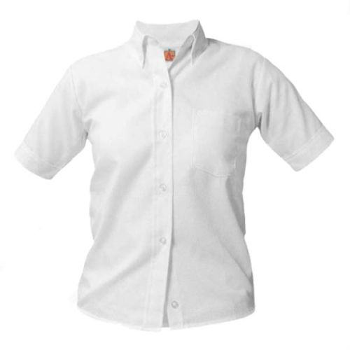 SLKF Girls White Oxford 