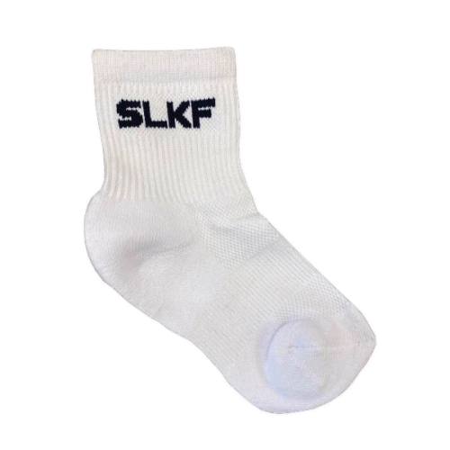 SLKF White Logo Socks 