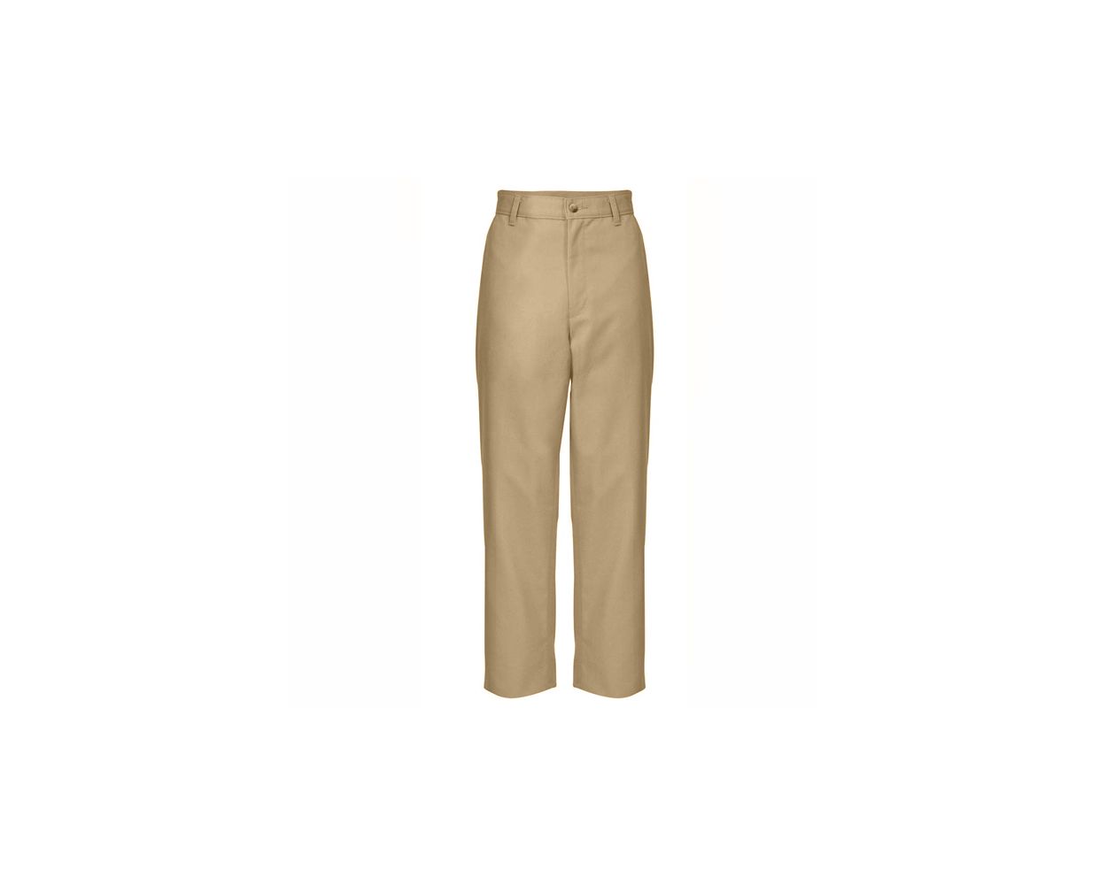 Boys Flat Front Pant Prep Khaki 27 30