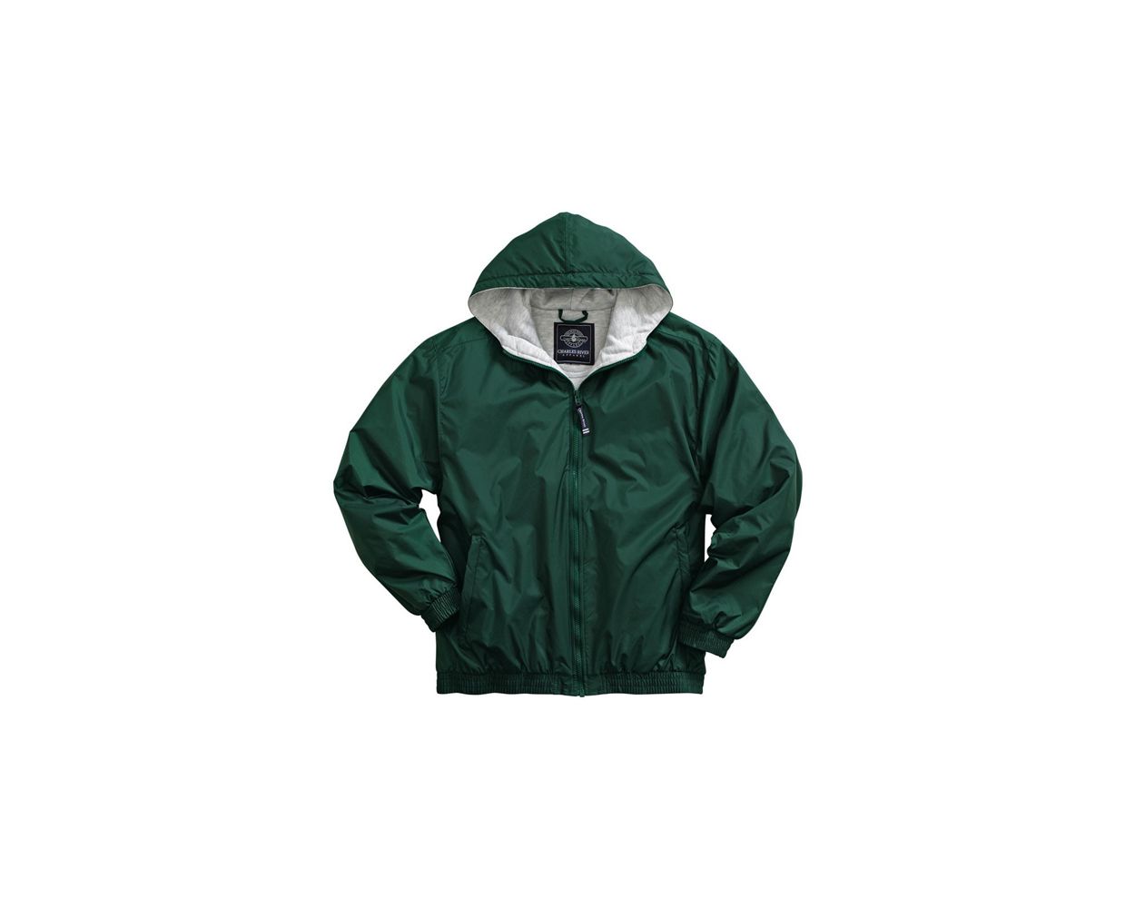 Fleece lined nylon shop jacket