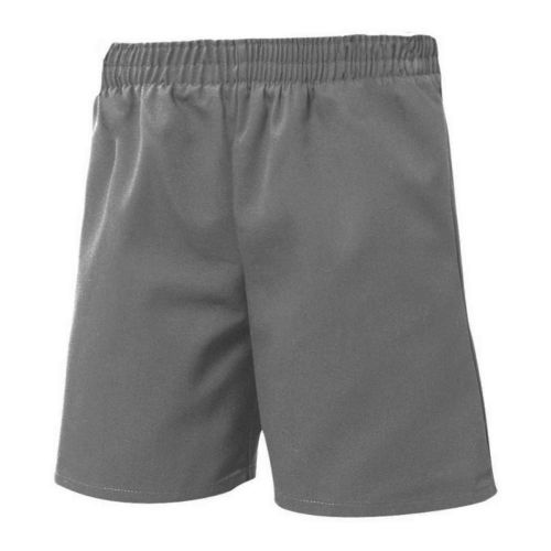 Youth Unisex Pull On Short Grey 