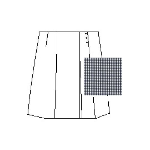 Box Pleat Skort Half