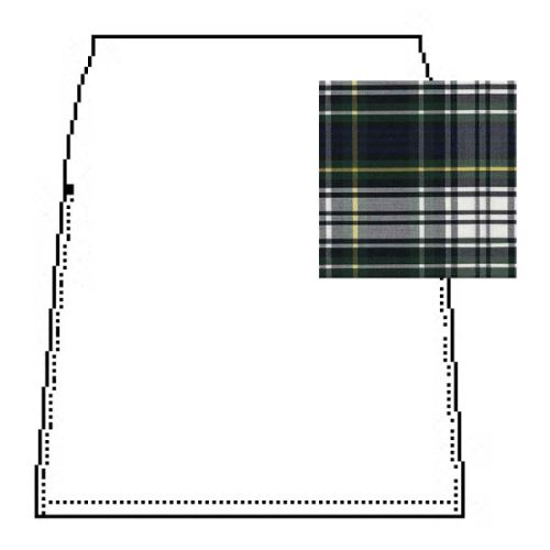 Flat Panel Skort Half Sizes