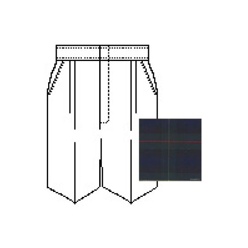 Girls Plaid Walkshort Regular