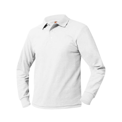 LCS MDV Long Sleeve Polo Pique Knit