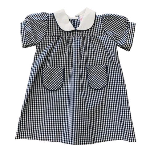 Plaid Smock Dress