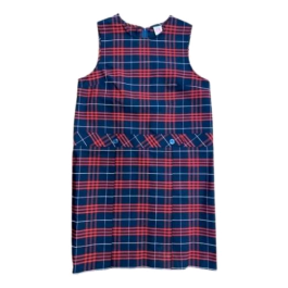 princess polly baby blue dress St. Lawrence Plaid Jumper main image 0