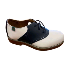 Navy and white saddle oxfords cheap