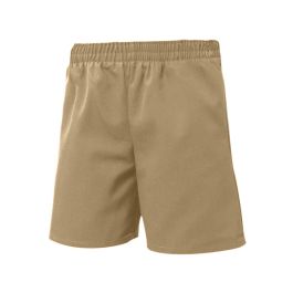Unisex Pull On Shorts Khaki